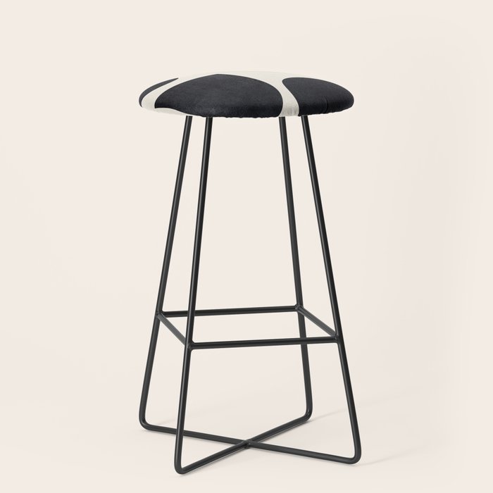 Modern Abstract Minimal Shapes 221 Stool Gallery Image 1