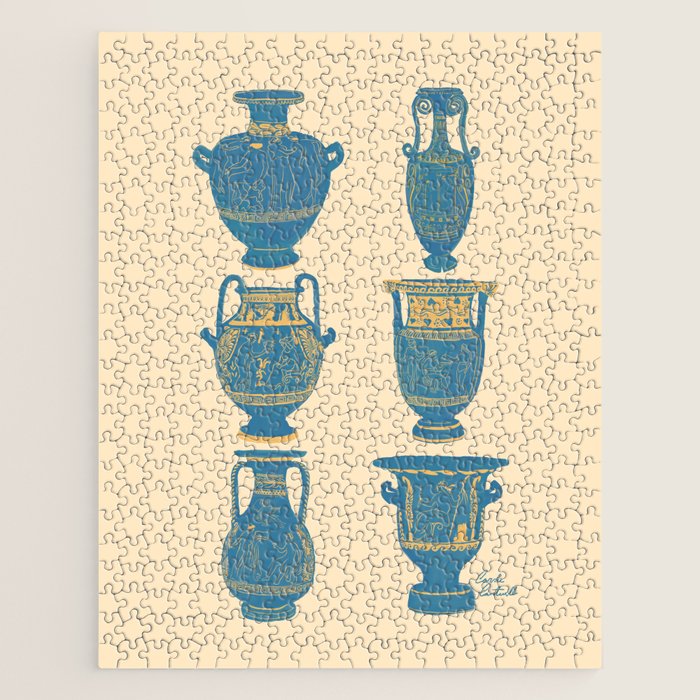 Terracotta Vessels from Italy Jigsaw Puzzle Gallery Image 1