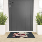 Enchanted Moody Floral Portrait Welcome Mat Gallery Image 3