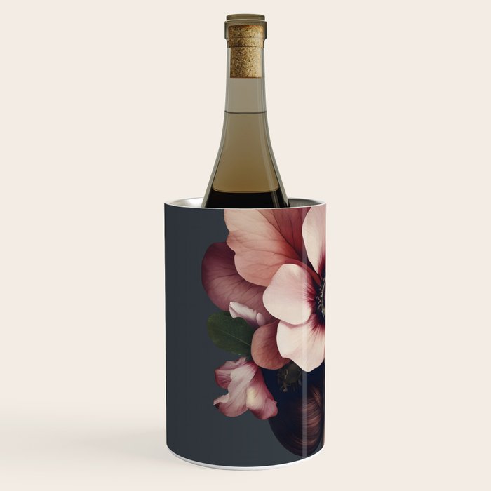 Enchanted Moody Floral Portrait Wine Chiller Gallery Image 2