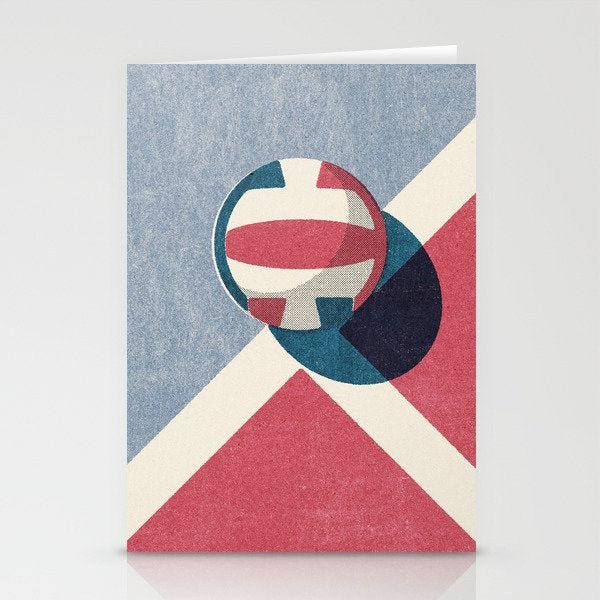 BALLS / Volleyball Stationery Card Gallery Image 1