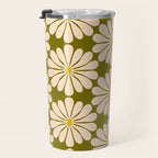 Retro Modern Daisy - 70s Travel Mug Gallery Image 3