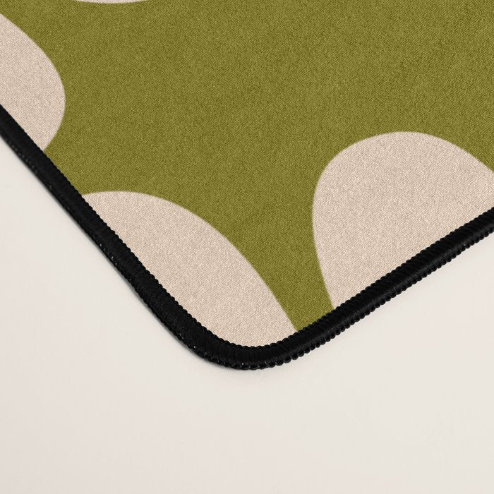 Retro Modern Daisy - 70s Desk Mat Gallery Image 4