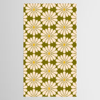 Retro Modern Daisy - 70s Tablecloth Gallery Image 2