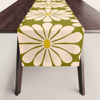 Retro Modern Daisy - 70s Table Runner Gallery Image 1