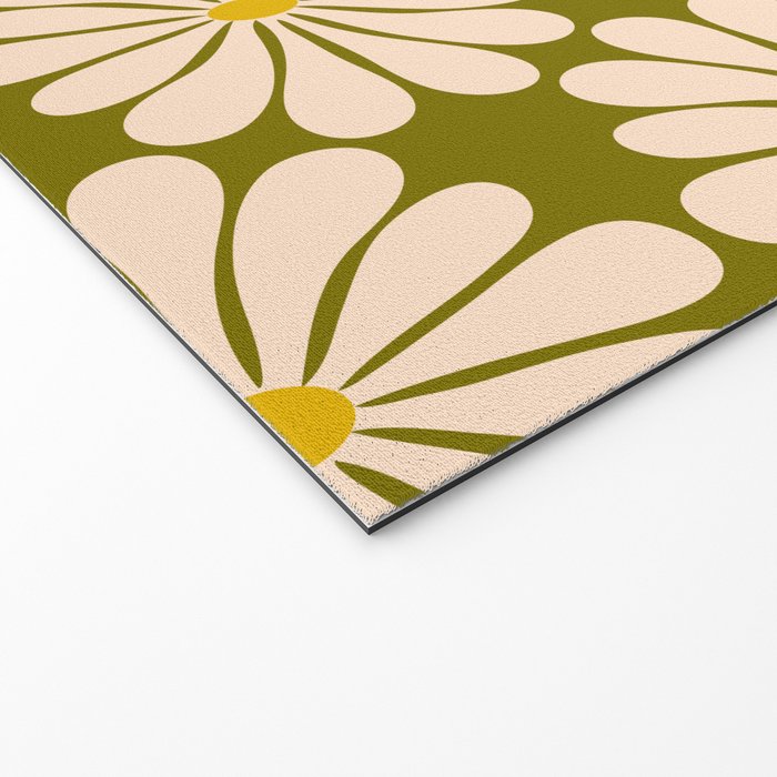 Retro Modern Daisy - 70s Welcome Mat Gallery Image 2