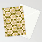 Retro Modern Daisy - 70s Stationery Card Gallery Image 2