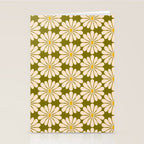 Retro Modern Daisy - 70s Stationery Card Gallery Image 2