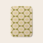Retro Modern Daisy - 70s Bath Mat Gallery Image 1
