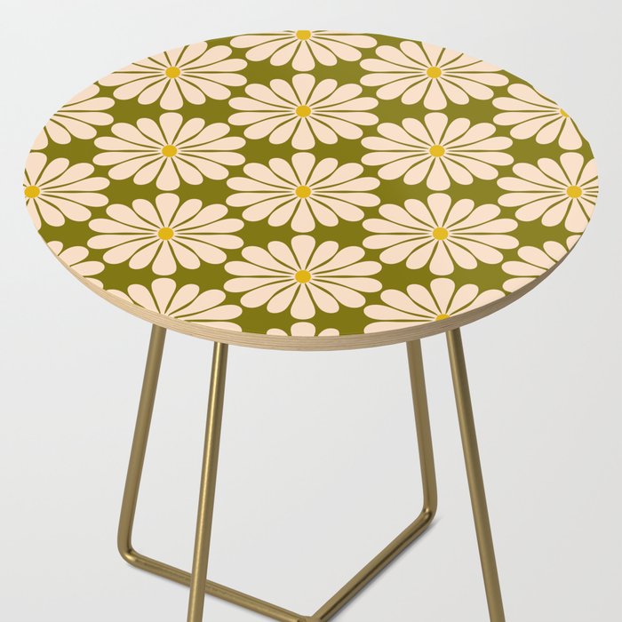 Retro Modern Daisy - 70s Side Table Gallery Image 2