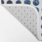 Blueberries | Watercolour Pattern Bath Mat Gallery Image 2