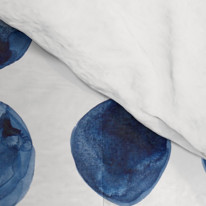 Blueberries | Watercolour Pattern Comforter Gallery Image 4