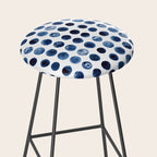 Blueberries | Watercolour Pattern Stool Gallery Image 2