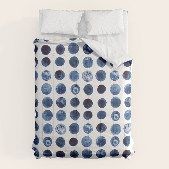 Blueberries | Watercolour Pattern Comforter Gallery Image 6