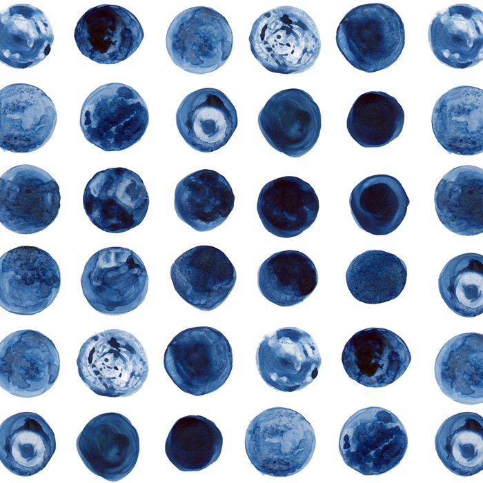 Blueberries | Watercolour Pattern Coffee Mug Gallery Image 2