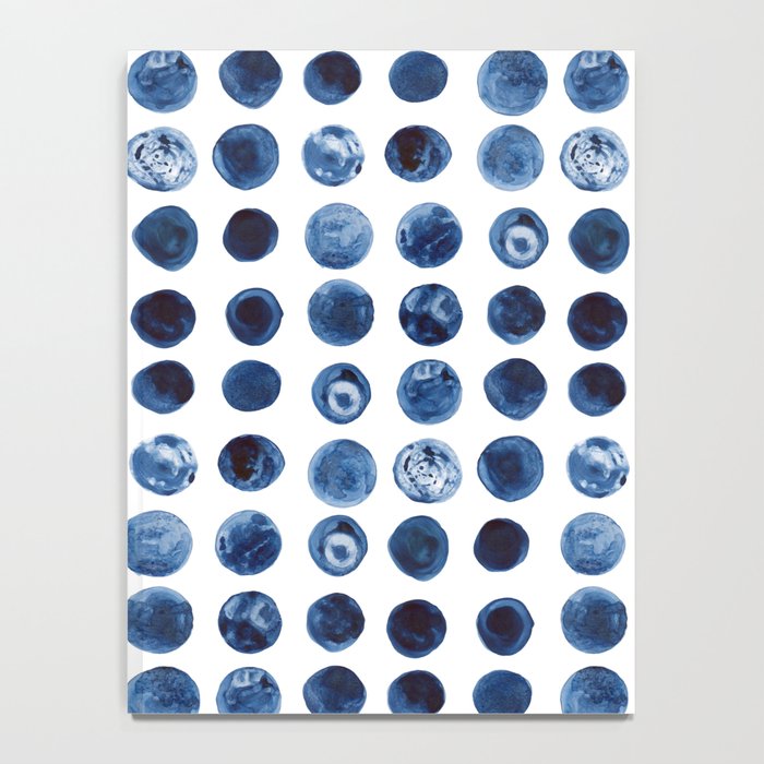 Blueberries | Watercolour Pattern Notebook Gallery Image 4