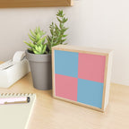 Cool Eclectic Revival Checks Mini Art Print Gallery Image 2
