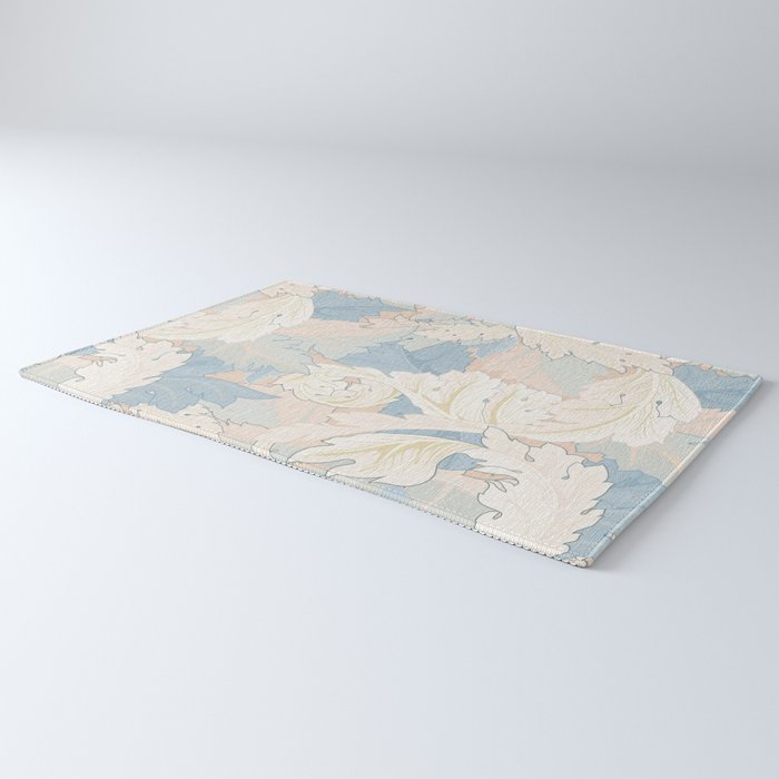 William Morris Pastel Acanthus Leaves Rug Gallery Image 3