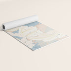 William Morris Pastel Acanthus Leaves Yoga Mat Gallery Image 2