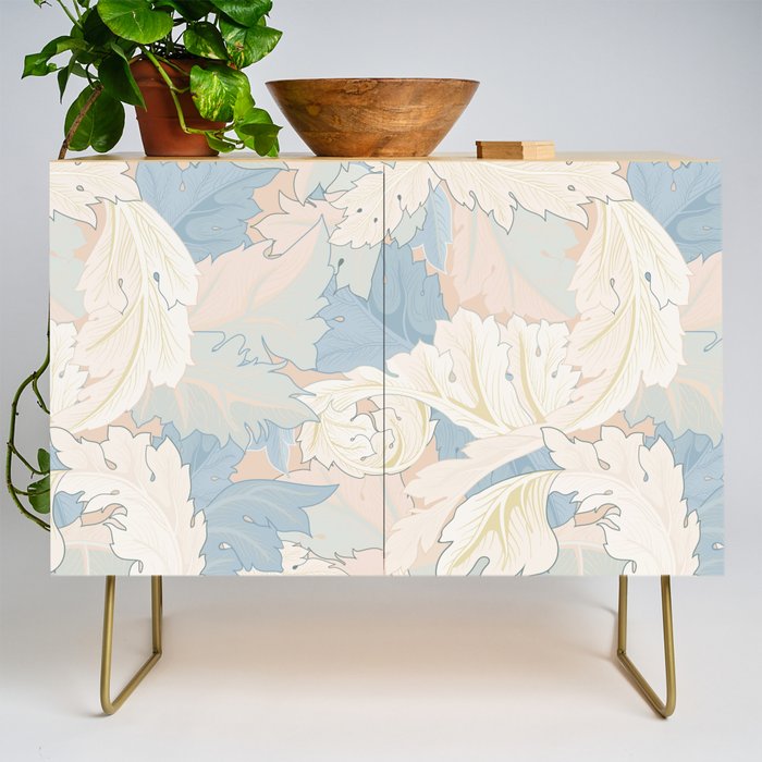 William Morris Pastel Acanthus Leaves Credenza Gallery Image 1