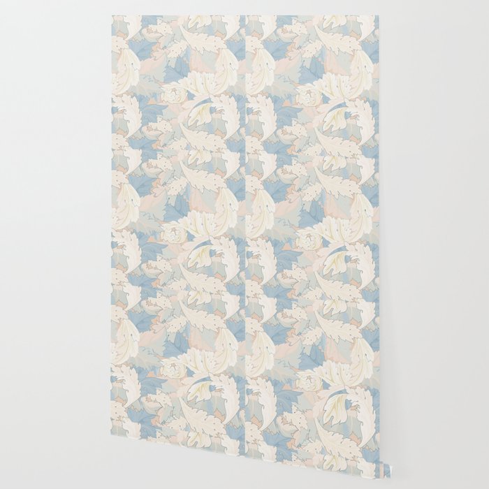 William Morris Pastel Acanthus Leaves Wallpaper Gallery Image 2