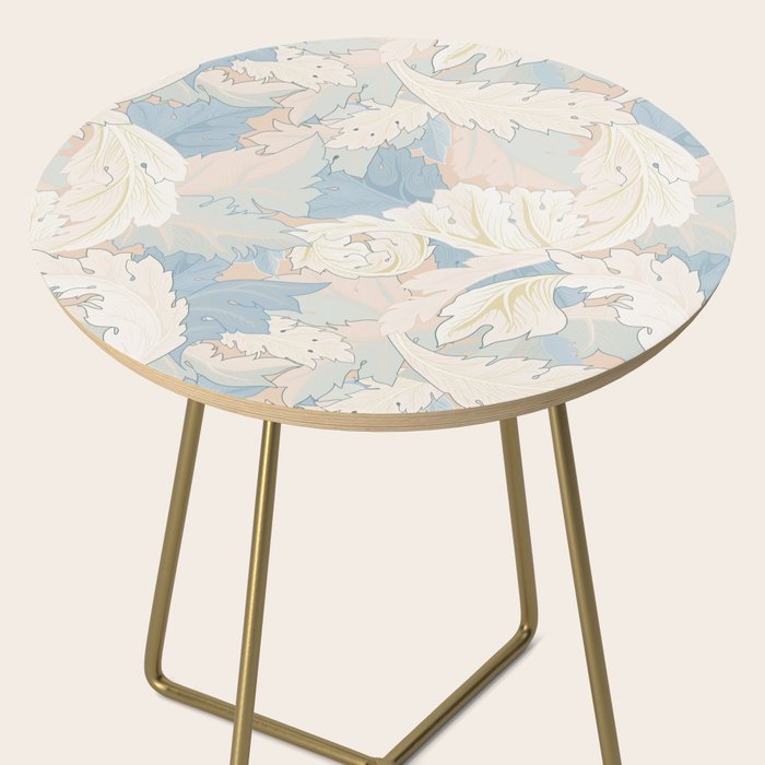William Morris Pastel Acanthus Leaves Side Table Gallery Image 2