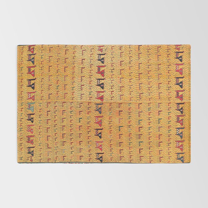 Shahsavan Moghan Southeast Caucasus Flatwoven Cover Print Rug Gallery Image 2