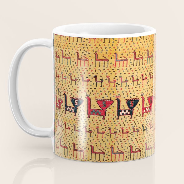 Shahsavan Moghan Southeast Caucasus Flatwoven Cover Print Coffee Mug Gallery Image 3