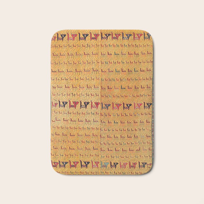 Shahsavan Moghan Southeast Caucasus Flatwoven Cover Print Bath Mat Gallery Image 1