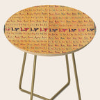 Shahsavan Moghan Southeast Caucasus Flatwoven Cover Print Side Table Gallery Image 2