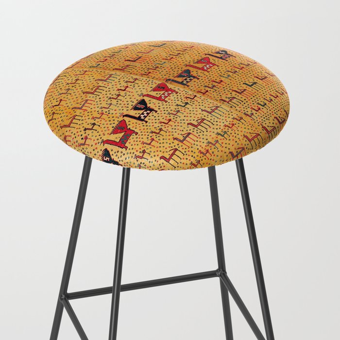 Shahsavan Moghan Southeast Caucasus Flatwoven Cover Print Stool Gallery Image 2