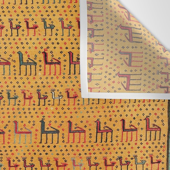 Shahsavan Moghan Southeast Caucasus Flatwoven Cover Print Wall Tapestry Gallery Image 3