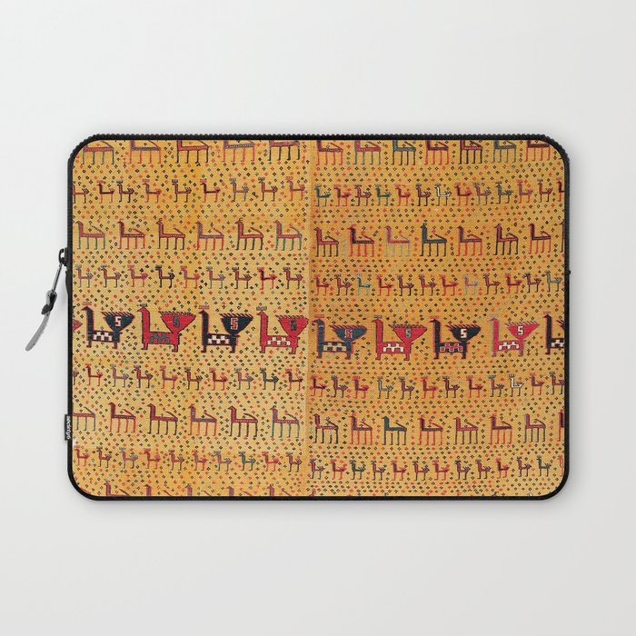 Shahsavan Moghan Southeast Caucasus Flatwoven Cover Print Laptop Sleeve Gallery Image 1