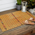 Shahsavan Moghan Southeast Caucasus Flatwoven Cover Print Outdoor Rug Gallery Image 2