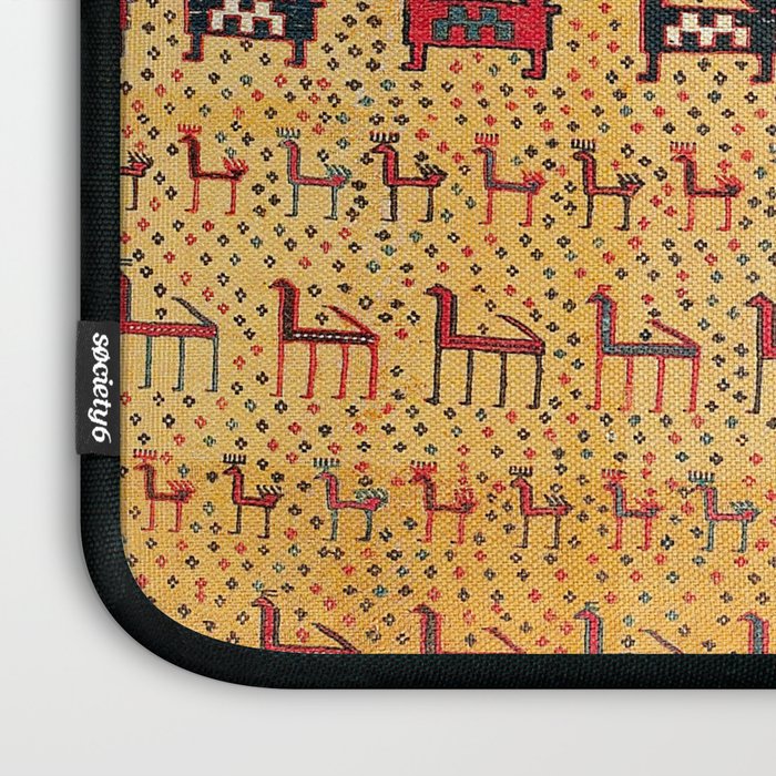 Shahsavan Moghan Southeast Caucasus Flatwoven Cover Print Laptop Sleeve Gallery Image 3