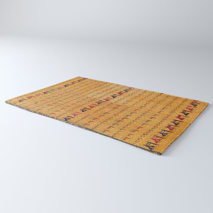 Shahsavan Moghan Southeast Caucasus Flatwoven Cover Print Rug Gallery Image 3
