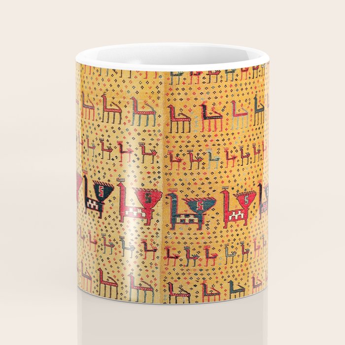 Shahsavan Moghan Southeast Caucasus Flatwoven Cover Print Coffee Mug Gallery Image 4