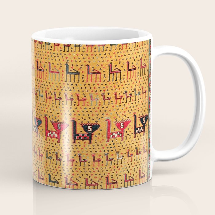 Shahsavan Moghan Southeast Caucasus Flatwoven Cover Print Coffee Mug Gallery Image 1