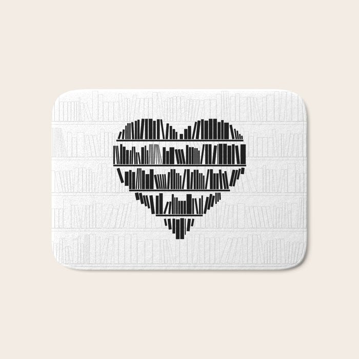 Book Lover II Bath Mat Gallery Image 1