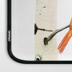 Cardinal Couple in Birch Trees Laptop Sleeve Gallery Image 3