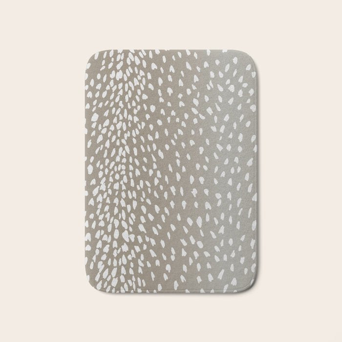 Antelope Fawn Print Bath Mat