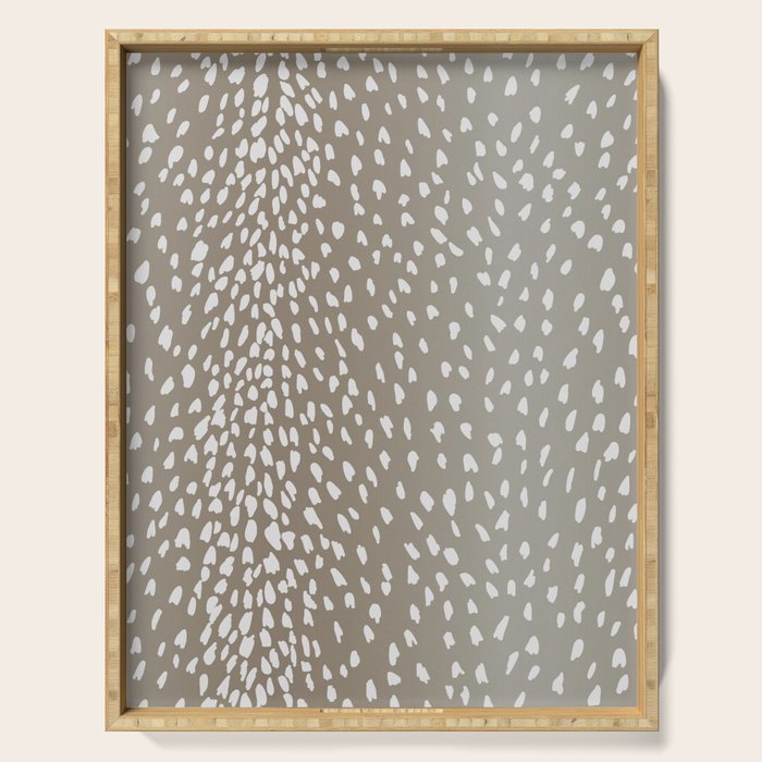 Antelope Fawn Print Serving Tray Gallery Image 1