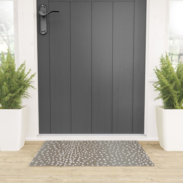 Antelope Fawn Print Welcome Mat Gallery Image 3