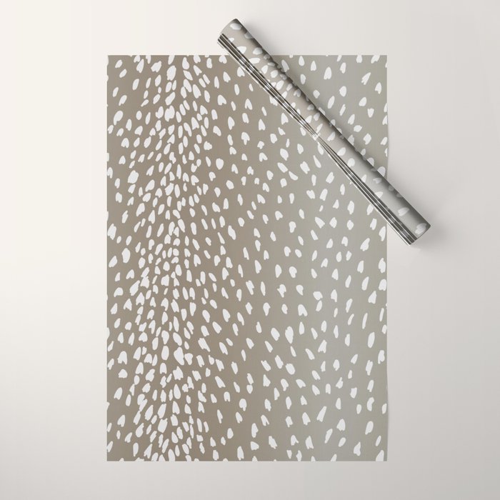 Antelope Fawn Print Wrapping Paper Gallery Image 1