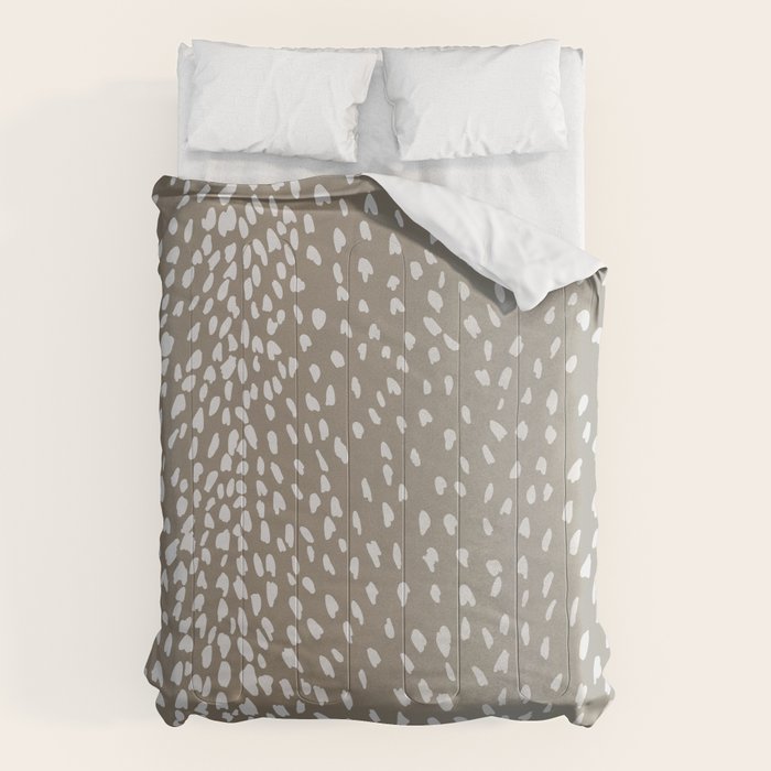 Antelope Fawn Print Comforter Gallery Image 1