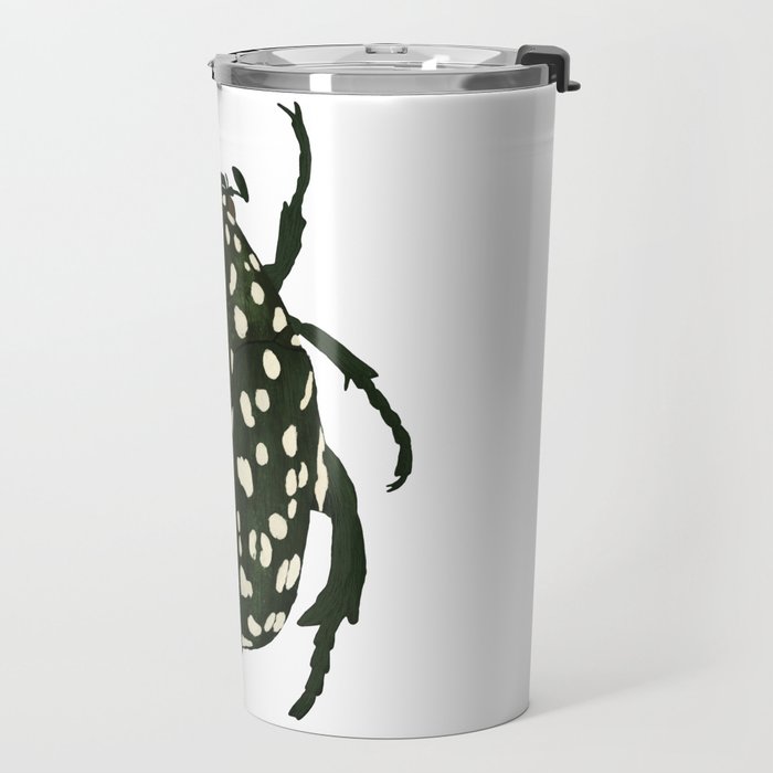 green beetle insect Travel Mug Gallery Image 2