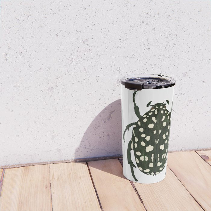 green beetle insect Travel Mug Gallery Image 4