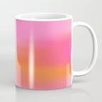 Pink and. Orange gradient colours inspiration Coffee Mug Gallery Image 1