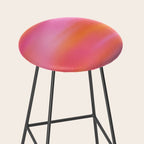 Pink and. Orange gradient colours inspiration Stool Gallery Image 2