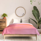 Pink and. Orange gradient colours inspiration Comforter Gallery Image 3